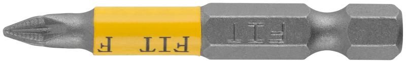 Набор бит кованые сталь S2 односторонние 50мм PZ1 профи блистер (уп.2шт) FIT 57514 РОС