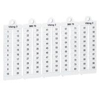 Пластина маркир. Viking3 21-30 шаг 6мм Leg 039517 Legrand