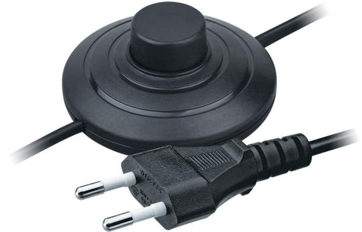 Шнур Navigator 61 601 NPS-FS01-170-2x0.5-BL 1.7м свыкл. черный - 61601 21097