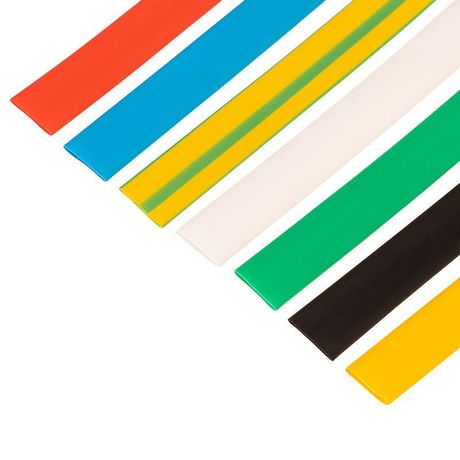 Набор термоусаживаемых трубок №16 ТУТ нг 8/4мм, 7 цветов (упак 21 шт. по 10см) | 29-0116 REXANT MEET