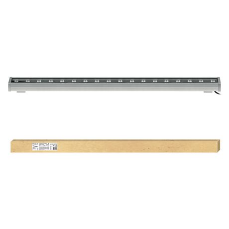 Прожектор светодиодный линейный ULF-Q552 18W/WW IP65 SILVER 1000мм теплый бел. свет угол 45град. Volpe UL-00001434 Uniel