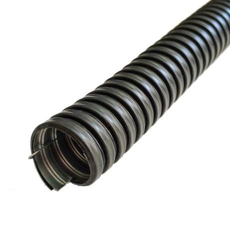 Металлорукав в ПВХ изоляции РЗ-ЦПнг-32 (25 м) с протяжкой ГОФРОМАТИК | zeta44708 ЗЭТАРУС
