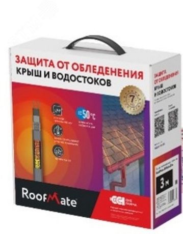 Секция нагревательная кабельная саморег. RoofMate 30Вт/м 10м ССТ 2265950