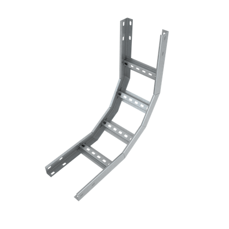 Угол лестничный вертикальный внутренний 90 град 100х100х1,2 мм "Быстрый монтаж" | LNLS90-100-100-1.2 КМ-профиль LO10883