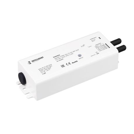 Диммер INTELLIGENT ARLIGHT SMART-PWM-104-72-SH-WP-SUF (12-48V, 4x5A, IP67, 2.4G) (IARL, IP67 пластик, 5 лет) - 046519