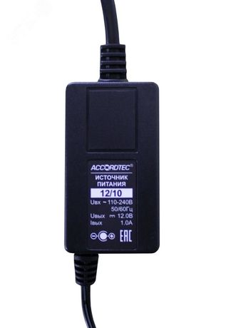 Источник стабилизированного питания, черный - AT-02308 AccordTec AT-12/10