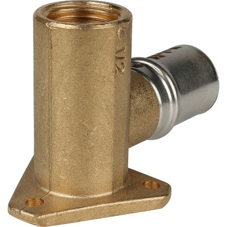 Угольник настенный с креплением удлинённый 1/2'х20 для металлопластиковых труб прессовой - SFP-0012-001220 STOUT RG008S9C4MS6BV