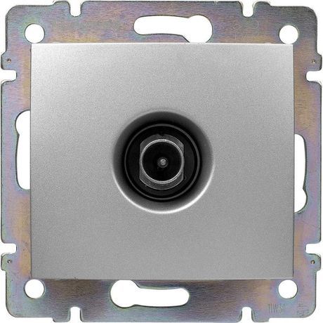 Механизм розетки TV СП Valena оконечная 10дБ алюм. Leg 770130 Legrand