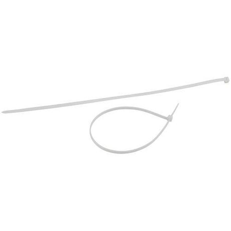 Стяжка кабельная нейлоновая (хомут) морозостойкая 4.8 х 400 мм белая 100 шт NO-225-326 - Б0066068 ЭРА