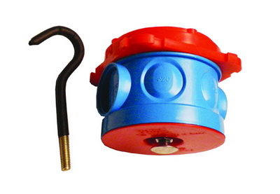 Коробка распределительная потолочная 70х136мм в бетон DKC 59385 ДКС