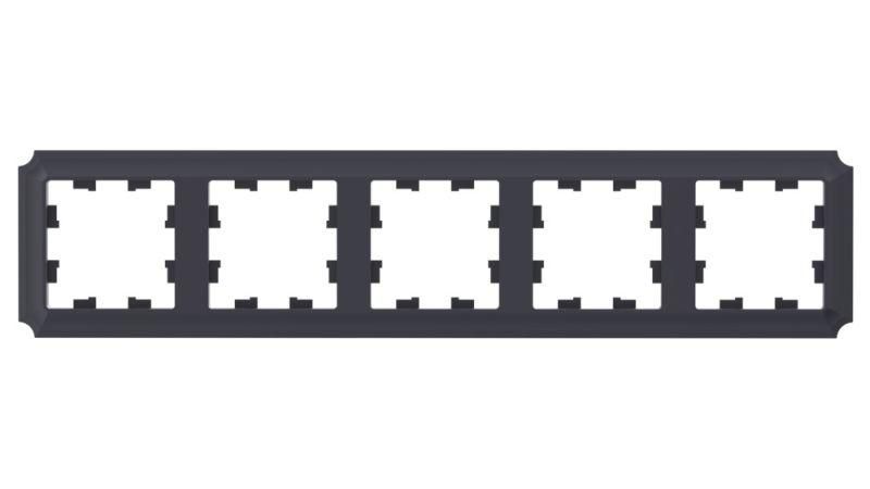 Рамка 5-м AtlasDesign Antique универс. карбон SE ATN101005 APC