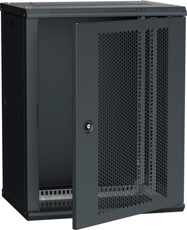 Шкаф LINEA W 18U 600x450 мм дверь перфорированная, RAL9005 | LWR5-18U64-PF ITK IEK