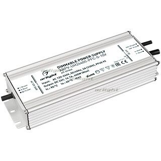 Блок питания ARPV-UH24400-PFC-0-10V (24V, 16.7A, 400W) (Arlight, IP67 Металл, 7 лет) | 031043 Arlight