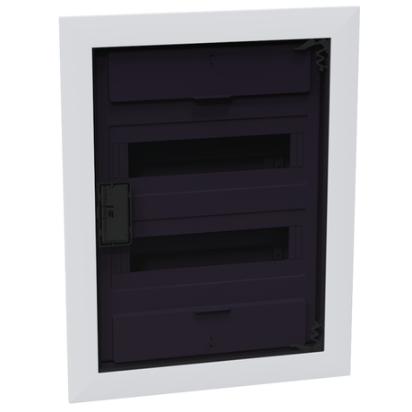 Корпус пластиковый встраиваемый OptiBox Pro 24-VKR-IP40 2х12 мод дверца черная (стыкуются друг с другом) | 379800 КЭАЗ