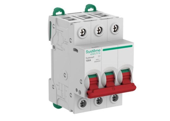 Выключатель нагрузки (ВН) 3P 100A 400В Systeme9 - S9S40391 APC