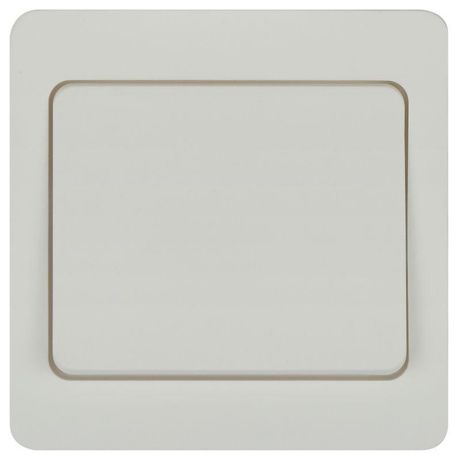 Выключатель одноклавишный скрытого монтажа белый 10А 250В винтовые зажимы Intro Style 7-101-01 - Б0060615 ЭРА