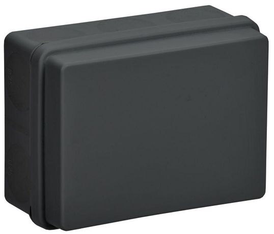 Коробка распаячная двухкомпонентная КМ42441 для открытой проводки безгалогенная (HF) 150х110х70мм IP67 10 вводов черная IEK - UKO21-150-110-070-K02-66