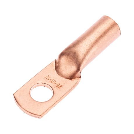 Наконечник медный ТМ 35-10-10 (35кв.мм - D10мм) (в упак. 100 шт.) | 07-5320-2 REXANT MEET