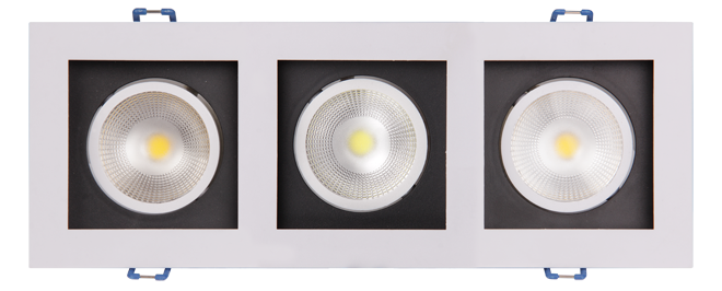 Светильник светодиодный PSP-S 213 3х8Вт 4000К IP40 24град. ДВО карданный бел. JazzWay 5005662