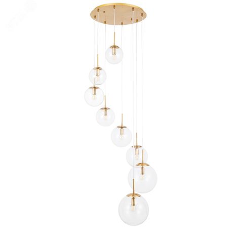 Светильник подвесной VOLARE E14 8х40Вт Металл Бронза - A1900SP-8AB Arte Lamp