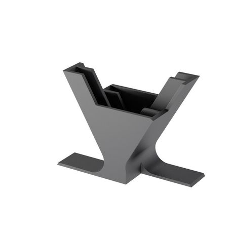 Универсальное крепление для кабеля диаметром 33-40 мм (вспомогательная часть) | UKK2-60 КМ-Профиль LO24129