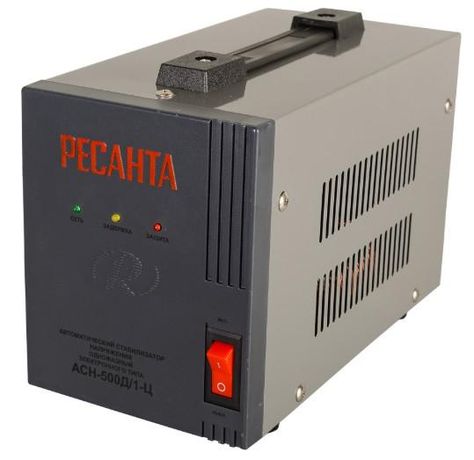 Стабилизатор напряжения АСН-500Д/1-Ц Ресанта 63/6/37 Huter Ресанта арт. 63/6/37