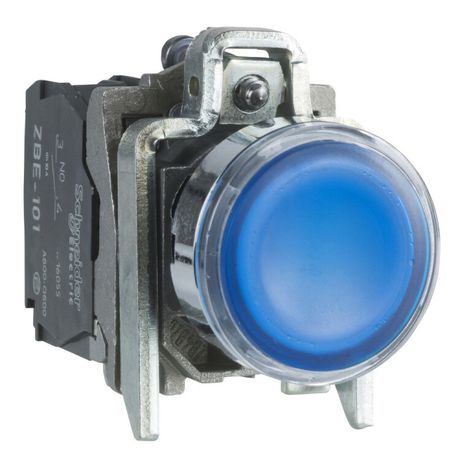 Кнопка синяя с подсветкой 24В XB4BW36B5 Schneider Electric