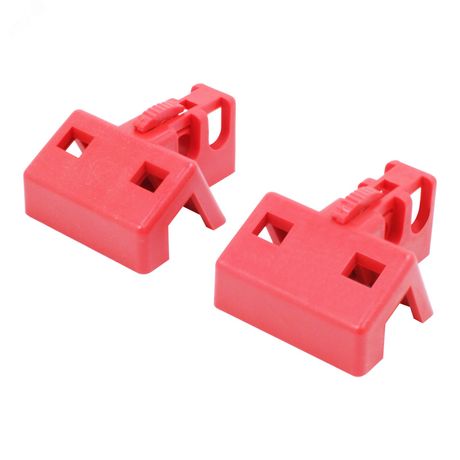 Блокиратор 2х полюсных миниатюрных автоматов больших размеров с соединительной поперечной планкой BD-D09 - 10974 ПТК