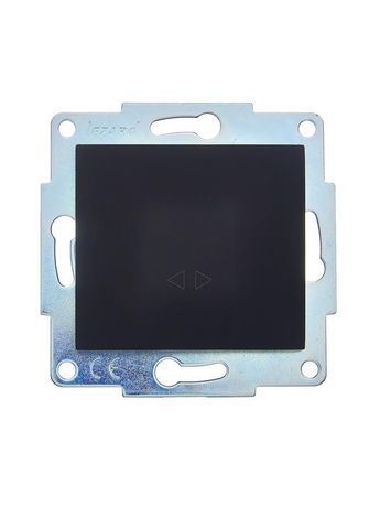 Выключатель промежуточный 1-кл.СП ASTI 10А IP20 механизм черн. бархат LEZARD 7081-4288-107