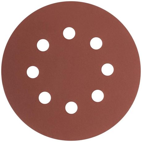 Круг шлифовальные с отверстиями (липучка) алюминий-оксидные 125мм Р 1000 (уп.5шт) MOS 39843М