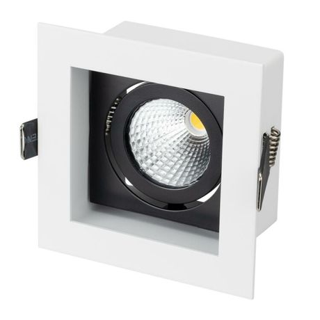 Светильник светодиодный CL-KARDAN-S102x102-9W Day WH-BK 38 deg IP20 металл Arlight 024125