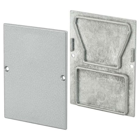 Заглушка ALU-LINE-DUO глухая (ARL, Металл) - 024191 Arlight