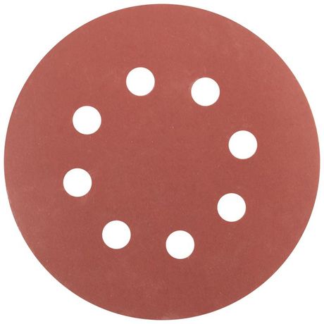 Круги шлифовальные с отверстиями (липучка), алюминий-оксидные, 125 мм, 5 шт. Р 1000 - 39679 РОС
