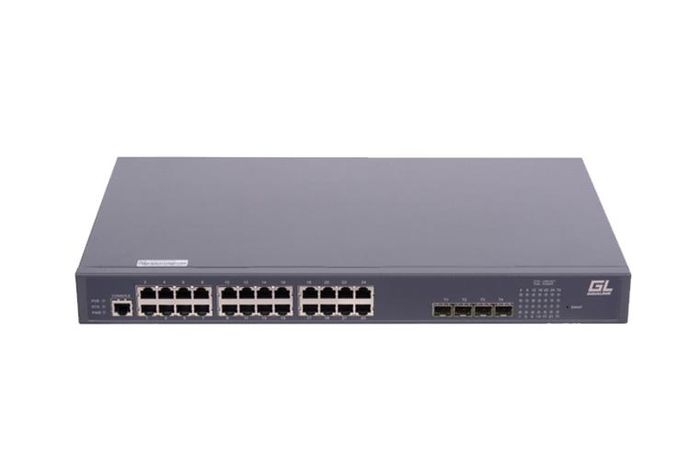 Управляемый коммутатор L2 POE GIGALINK 24 BASE-TX 10/1001000Mb/s - ЭКО28976 GL-SW-G204-28P