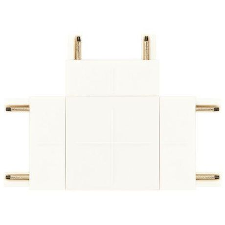 Коннектор Т-образный для тонкого магнитного шинопровода бел. TRM-S5-CT WH Эра Б0059025