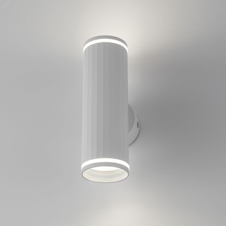 Декоративная подсветка WL45 WH MR16 GU10 12Вт белый IP20 для интерьера, стен | Б0058493 ЭРА