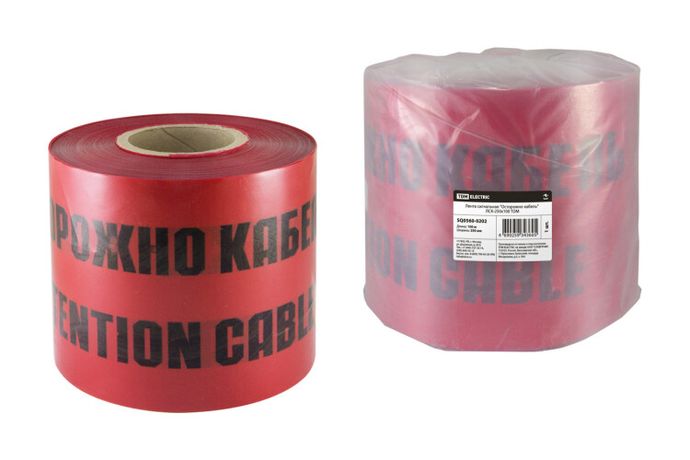 Лента "Осторожно кабель" ЛСК-250х100 | SQ0560-0202 TDM