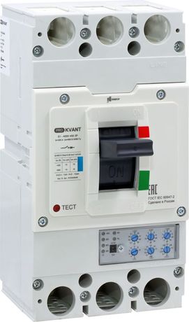 Выключатель автоматический PRO.KVANT S1-400H 3P 400А 70кА в литом корпусе с электрон. расцеп. Контактор KV0000946 Legrand