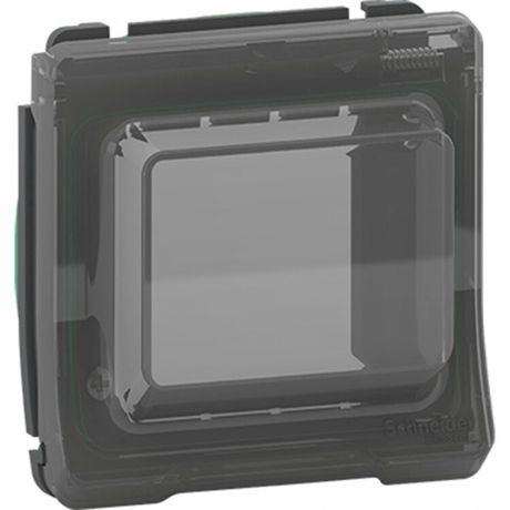 Крышка Mureva Styl IP55 для бокса под исталляцию Unica антрацит SchE MUR35106 Schneider Electric