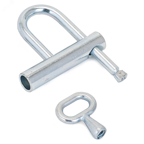 Замок навесной системы «ОДИН КЛЮЧ», АЛЛЮР ВС-3КА хром - 9573 ПТК