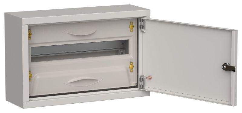 Корпус ЩРн-18 (1х18) TITAN 5 268х420х140 IP31 метал. сер. IEK TI5-50-N-018-31-7035