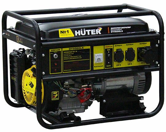 Электрогенератор DY9500LX | 64/1/40 HUTER
