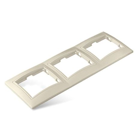 Рамка 3-м Севиль горизонт. сл. кость UNIVersal Б-С0045 Союз