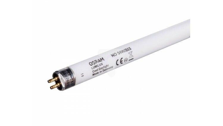 Лампа люминесцентная HO 54W/860 54Вт T5 6000К G5 OSRAM 4050300453378 4050300591568