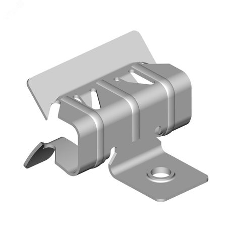 Зажим балочный 8-14 мм с отгибом и резьбой М6 | PR08.5831 Промрукав Строитель