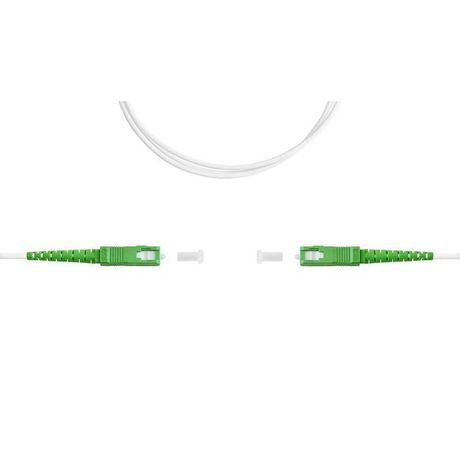 Патч-корд SC/APC-SC/APC, simplex, 15м, 3мм, LSZH, G.657.A1 | 09-05077 SUPRLAN Net.on