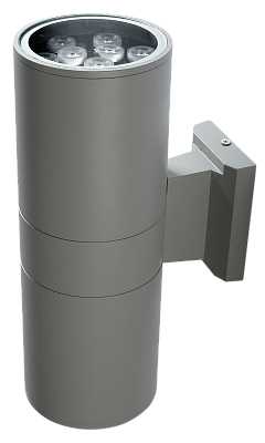 Светильник светодиодный архитектурный PWL-300110/30D 2x9w 3000K GR 230V/50Hz | .5033146B Jazzway