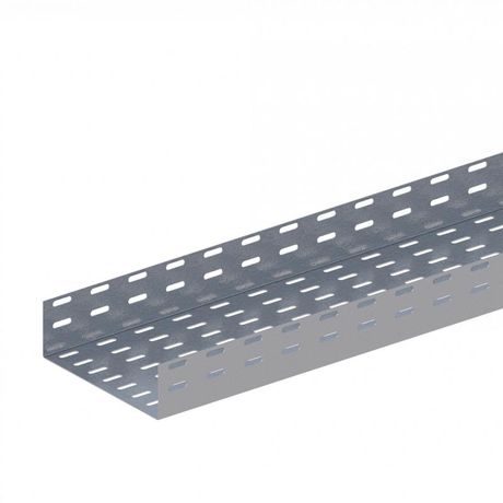 Лоток монтажный прямой перфорированный 200х200 L3000 сталь 1.5мм ЛПП.200.200.3000.1.5.1 СОЭМИ Н0121112844