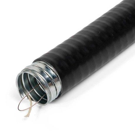 МГ HEAVY DUTY 32 с протяжкой (уп.25м) Fortisflex 88406 Металлорукав толстостенный КВТ