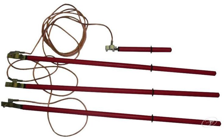 Заземление переносное для воздушных линий ЗПЛ-10Н-3 сечен. 35мм ЭЛЕКТРО ТРЕЙД ZAP136-35